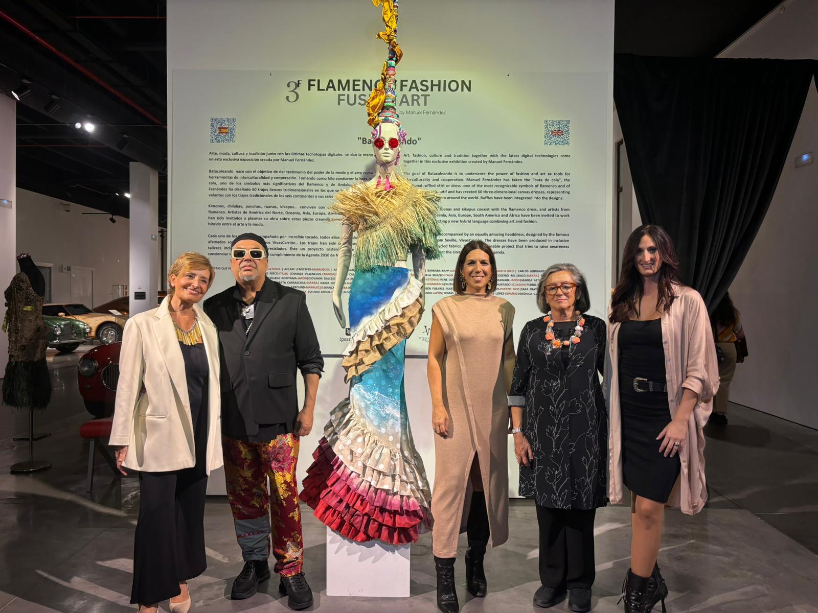 Inauguración 'Batacoleando' en el Museo del Automóvil y la Moda de Málaga