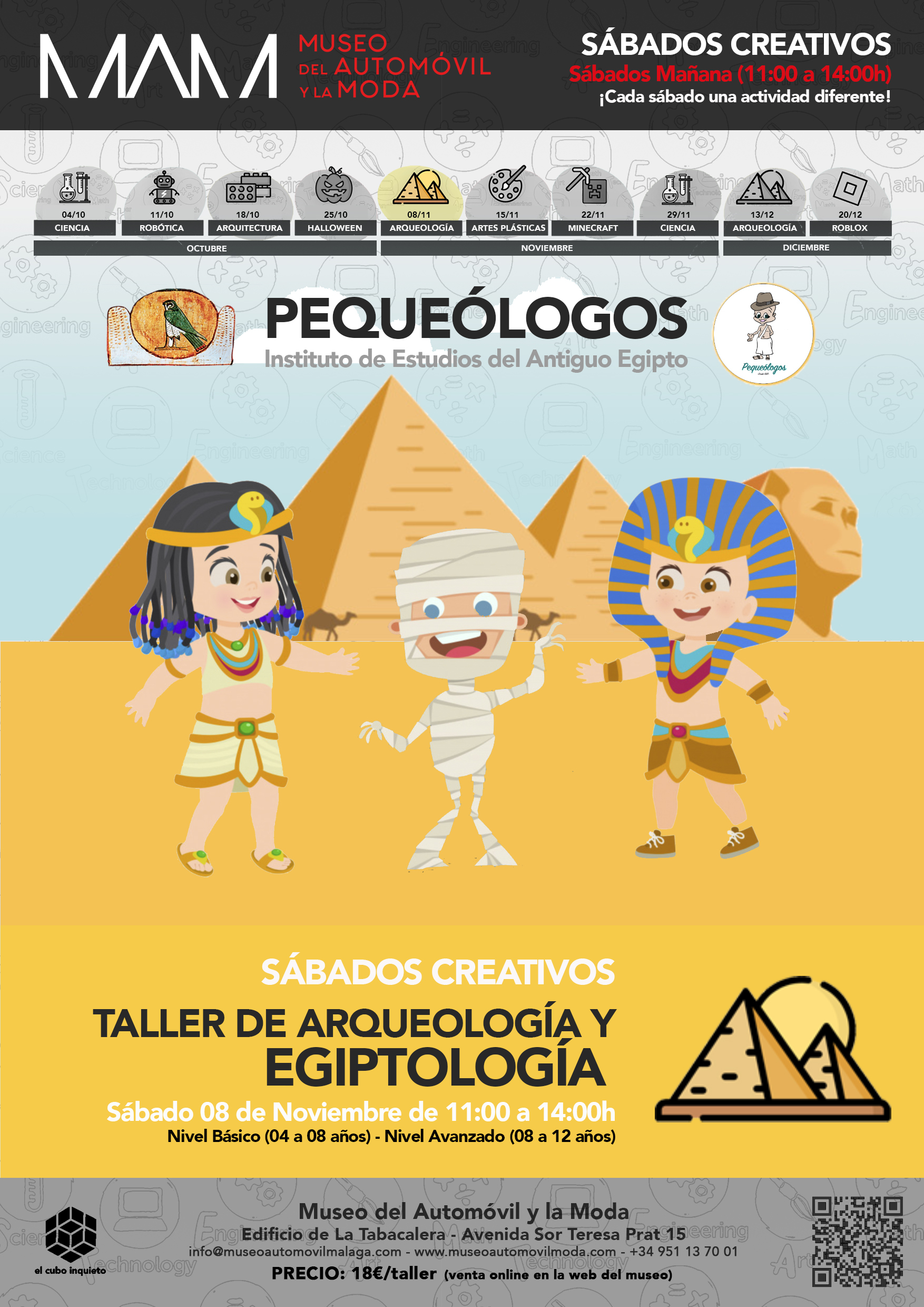 CARTEL MAM EGIPTOLOGÍA 8-11
